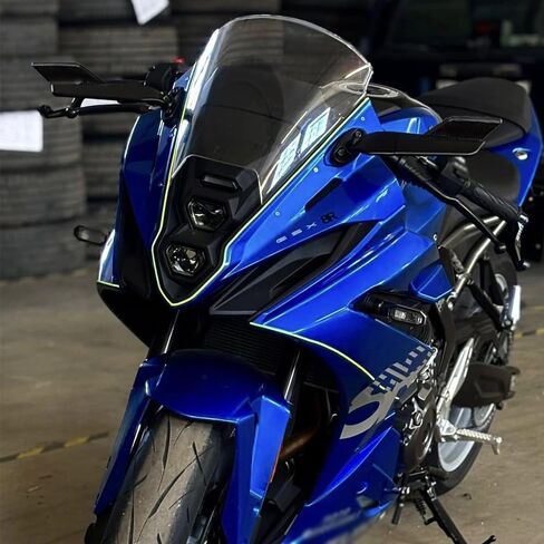 ل GSX-8R gsx8r 2024 2025 2026 مرايا الرؤية الخلفية للدراجات النارية عدسة شفرة من نوع مرايا الرؤية الخلفية الرياح الجناح المرايا النينجا 500 in Kuwait