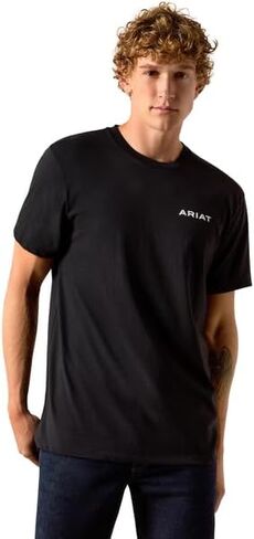 Ariat Men's Stipple Steer Classic Fit T-Shirt in Saudi Arabia