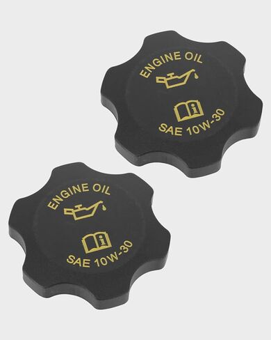 2 PCS 53010654AA Engine Oil Filler Cap Compatible with Jeep Grand Cherokee 1997-2006; Replace 04648831AA in Saudi Arabia