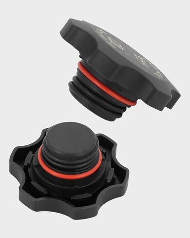 2 PCS 53010654AA Engine Oil Filler Cap Compatible with Jeep Grand Cherokee 1997-2006; Replace 04648831AA in Saudi Arabia
