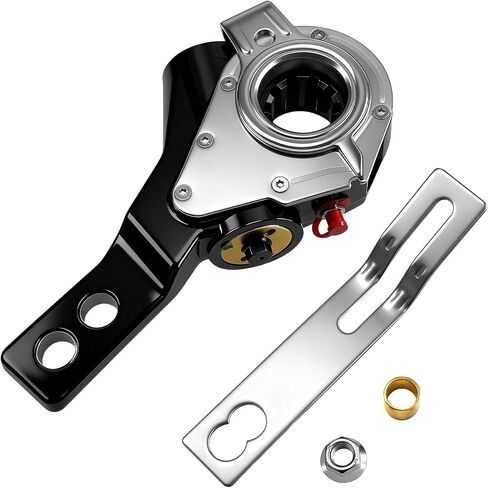 telfair 40010143 Automatic Brake Slack Adjuster, 1.5"-10 Spline, 5.5"-6.5" Arm Length,Replaces 40010143, 305886,133/135.1031, 40010121,ABP N42AS,R806022,10143P, 3513971, PROSA56143(4 Pack) in Saudi Arabia