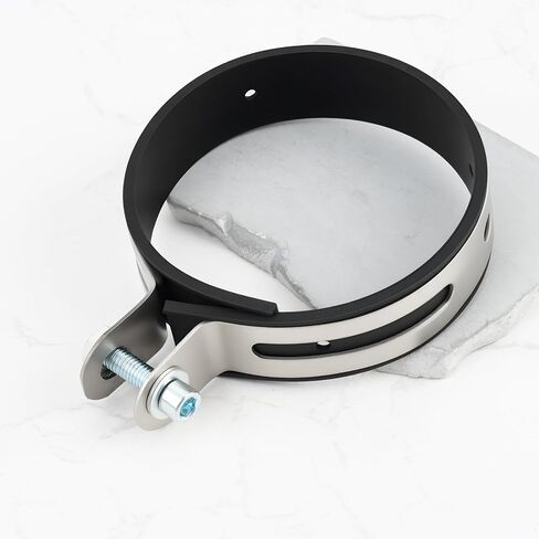 2pcs 100mm Motorcycle Exhaust Muffler Silencer Pipe Hanger Clamp Strap Mount Brackets in Saudi Arabia