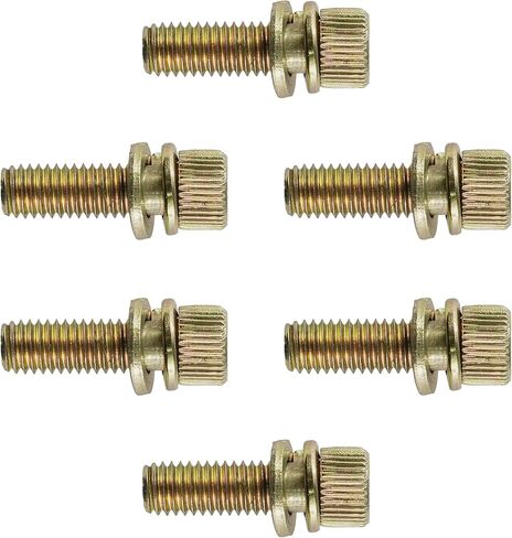 Caltric 6 Exhaust Manifold Bolts Studs Screw compatible with Polaris RZR XP/XP 4 1000 2014-2018 in Saudi Arabia
