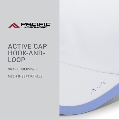 Pacific Headwear Lite Series Active Hook-and-Loop Adjustable Cap in Saudi Arabia