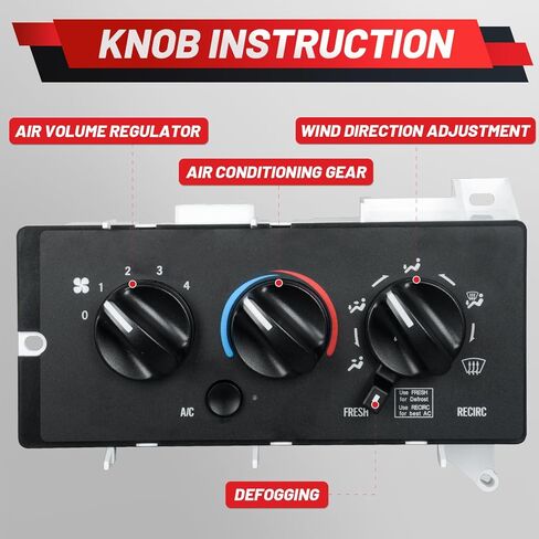 Upgraded AC Heater Climate Control Module Compatible with Mack Ch613 cv713 2001 2002 2003 2004 2005 Replaces 7787-880011 in Saudi Arabia