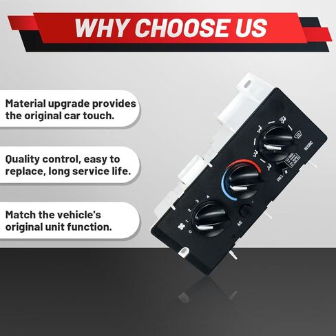 Upgraded AC Heater Climate Control Module Compatible with Mack Ch613 cv713 2001 2002 2003 2004 2005 Replaces 7787-880011 in Saudi Arabia