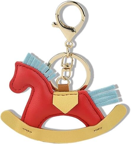 1x Little Horse Keychain Pony Key Ring Car Keys Accessories, Tote Bag Charms, Handbag Pendant Ornament in Saudi Arabia