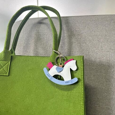 1x Little Horse Keychain Pony Key Ring Car Keys Accessories, Tote Bag Charms, Handbag Pendant Ornament in Saudi Arabia