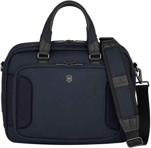 Victorinox Werks Traveler 7.0، حقيبة مضغوطة، حقيبة بها كمبيوتر محمول مقاس 14 بوصة ومقصورة للكمبيوتر اللوحي مقاس 11 بوصة، أزرق داكن in Saudi Arabia