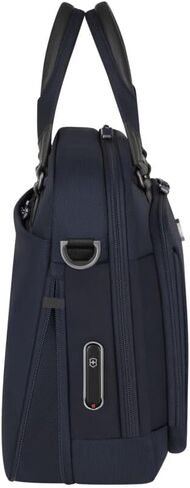 Victorinox Werks Traveler 7.0، حقيبة مضغوطة، حقيبة بها كمبيوتر محمول مقاس 14 بوصة ومقصورة للكمبيوتر اللوحي مقاس 11 بوصة، أزرق داكن in Saudi Arabia