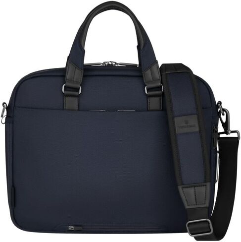 Victorinox Werks Traveler 7.0، حقيبة مضغوطة، حقيبة بها كمبيوتر محمول مقاس 14 بوصة ومقصورة للكمبيوتر اللوحي مقاس 11 بوصة، أزرق داكن in Saudi Arabia