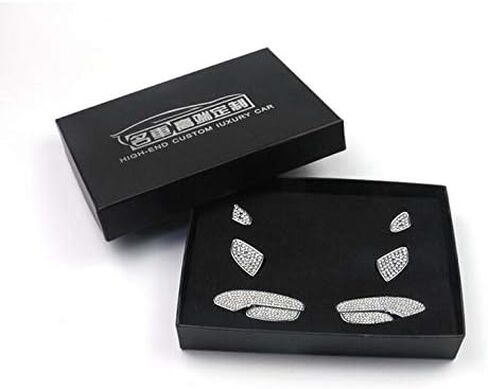 Car Bling Interior Decals Accessories Seat Adjustment Button Bling Accessories for Mercedes Benz C300 Coupe W212 W213 E300 E400 CLS350 CLS450 8pcs/Set (for C300 Coupe E Class CLS 2016-2021) in Saudi Arabia