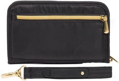 Lug Wicked X Tandem Zip Wallet - BLACK in Saudi Arabia
