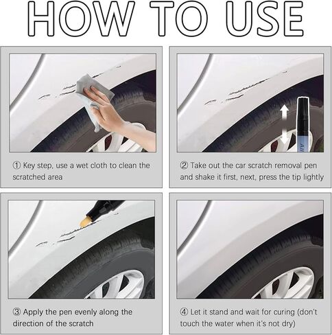 Upgraded Magic Car Scratch Remover Pen,Universal Car Paint Scratch Repair Pen All Vehicle Paint Colors Available,Essential All Cars Magic Pens as Scratches Remover for Vehicles in Saudi Arabia