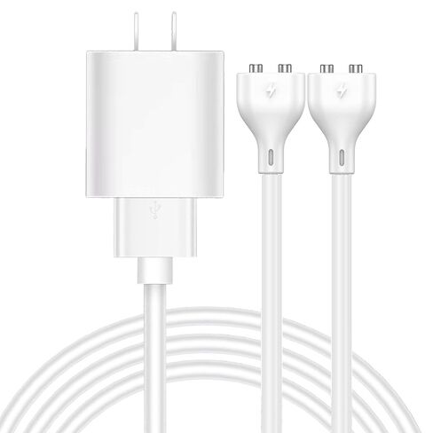 Magnetic USB Cable DC Charger Charging Cord Replacement with 2 Magnetic Dots Only- 0.2inch/5mm in Saudi Arabia