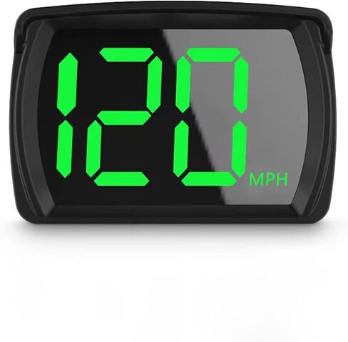 H2 Digital Speedometer GPS HUD Universal All Cars Head Up Display Vehicle Speed Compass MPH KMH Speed Gauge Plug and Play in Kuwait