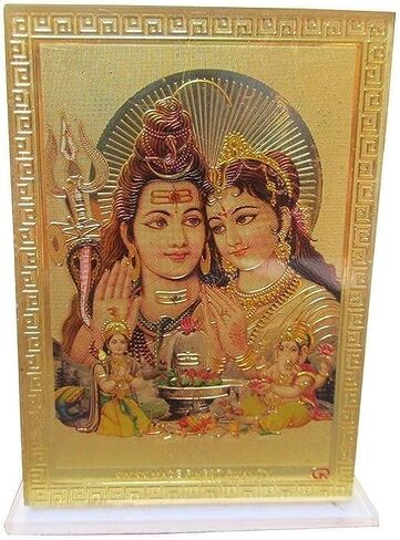 صور اللورد شيفا وبارفاتي للوحة قيادة السيارة in Kuwait