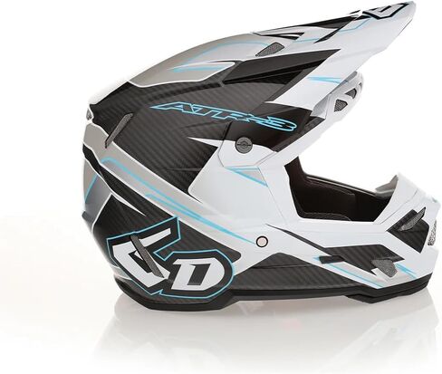 6D Helmets ATR-3 Adult Off-Road Motorcycle Helmet | Reflex | DOT FMVSS 218 & ECE 22.06 Certified | Omni-Directional Suspension (ODS) System | 3K Carbon Composite Shell | Advanced Ventilation in Saudi Arabia
