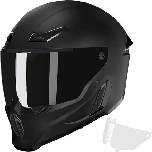 خوذات الدراجات النارية للرجال والنساء البالغين، خوذة دراجة نارية كاملة الوجه، MG666 DOT معتمدة لخوذات الدراجات النارية لسباق الدراجات النارية مع حاجبين in Kuwait