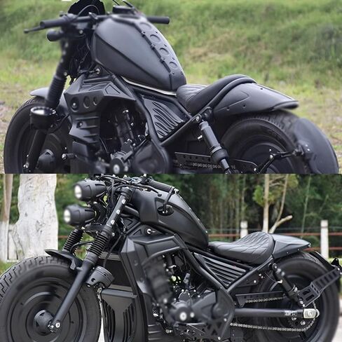for Rebel 1100 Rebel 500 Rebel 300 CMX1100 CMX500 CMX300 2025 2024-2021 New Accessories Side seat Covers Side Protection Covers Side Covers Side Spoilers Rear seat Rack Side Fairing Filler Panels (B) in Saudi Arabia