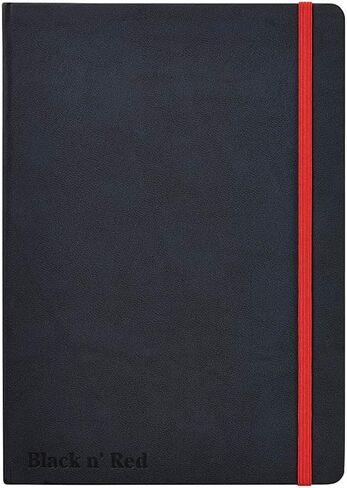 Black n' Red Oxford, Journal, A5 Notebook Casebound, Lined & Numbered, 144 Page in Kuwait