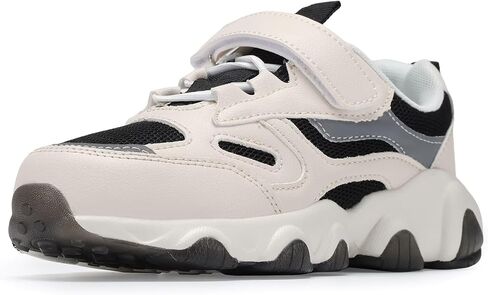 Boys Girls Sneakers for Kid Running Shoes Girls Casual Lightweight Classic Adjustable Strap Sneakers in Kuwait
