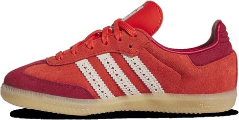Adidas Orininals Samba - Girls' Preschool (JS3528, Red/White/Red) in Saudi Arabia