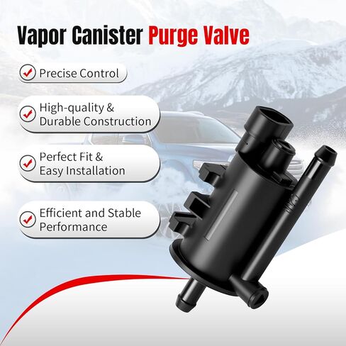 Vapor Canister Purge Valve Compatible with 2.0L 2.4L 2006-2014 Hyundai Sonata Tucson Genesis, Kia Optima Forte Koup Sorento Rondo 2007 2008 2009 2010 2011 2012 2013 2014 2015, 911-676 in Saudi Arabia