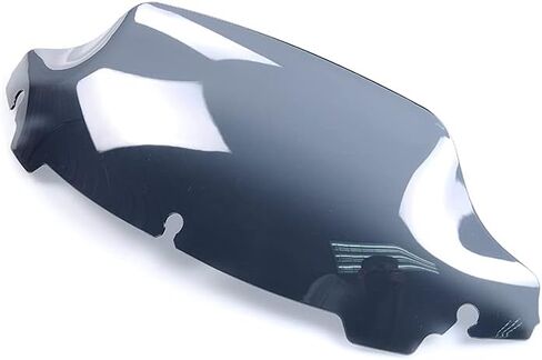 19"x17" Smoke Motorcycle Windshield Windscreen Fit for Harley Davidson Sportster Dyna Glide Softail Honda Kawasaki Suzuki Yamaha Cruiser in Saudi Arabia