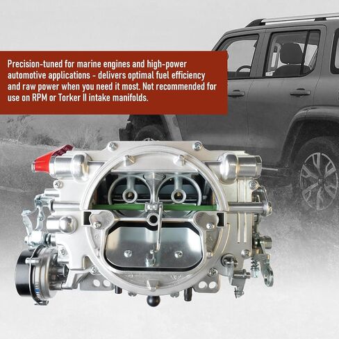 1411 750 CFM 4-cylinder carburetor with electric choke square flange single fuel inlet (non EGR)， Fit for Performer Series in Saudi Arabia