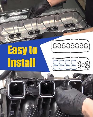 Engine Valve Cover Gasket & Intake Manifold Gasket Set Fit for Dodge Ram Chrysler Jeep 2009-2020, Replace VS50625R MS97089 in Saudi Arabia