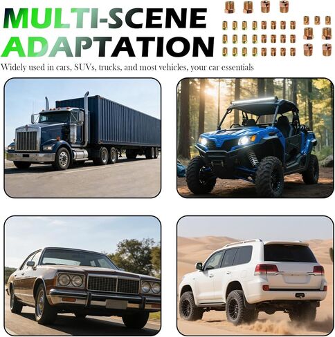 35PCS 1/4 & 3/16 Brake Line Fittings Kit,Metric Brake Line Fittings Assortment Brakes Lines Inverted Tube Nuts,Universal Brakes Lines Kit Car Accessories for Cars,SUVs,Trucks in Kuwait