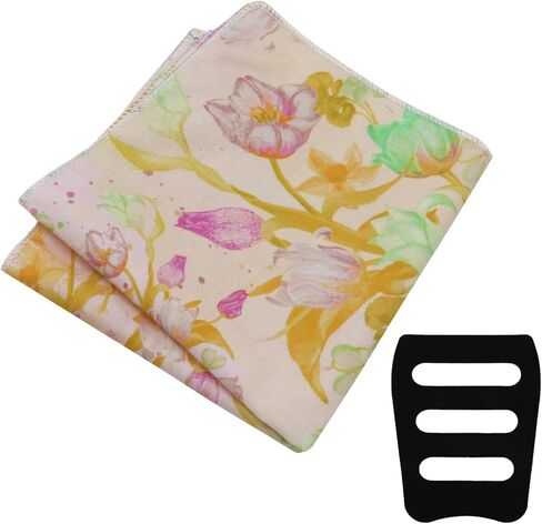 Floral Handkerchief for Men,Cotton Pocket Squares for Men with Holder, Mens handkerchiefs for Wedding Prom Party in Saudi Arabia