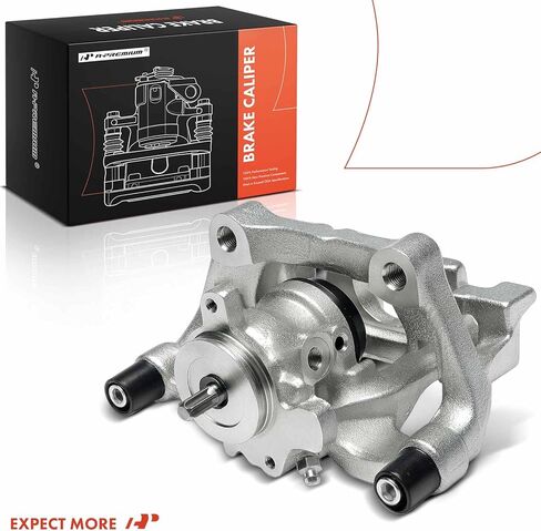 A-Premium Disc Brake Caliper Assembly with Bracket Compatible with Mazda Vehicles - 3/3 Sport 2019-2024, CX-30 CX30 2020-2024 - Rear Left Driver Side in Saudi Arabia