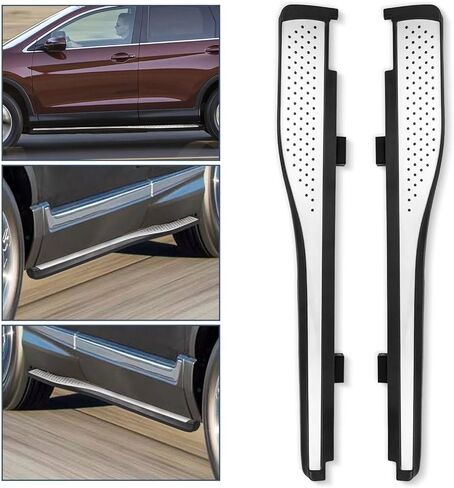 لوحات الجري متوافقة مع موديلات Honda CRV CR-V 2012 2013 2014 2015 2016، مضادة للانزلاق، أقصى حمل يصل إلى 350 رطل، قضبان نيرف ذات خطوات جانبية in Kuwait