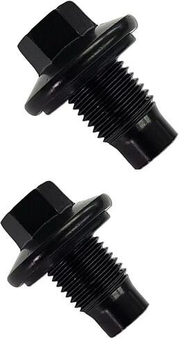 M14x1.5mm مسمار توصيل وعاء الزيت وغسالة مناسب لينكولن، كرايسلر، دودج، جيب، فورد، استبدال 6506214AA، 6507741AA، F6TZ-6730-BA، F75Z-6730-BA، 090-115، 090-938CD، 6532-2PCS in Kuwait