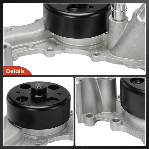 A-Premium Engine Water Pump with Gasket Compatible with Jeep JL Series Wrangler 2020-2023 & Ram 1500 2019-2023, 3.6L in Saudi Arabia