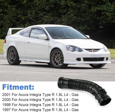 Air Box Intake Inlet Hose Tube Induction Pipe For Acura Integra Type-R DC2 DB8 1.8L L4 1997-2001 17228-P73-000 17228P73000 in Saudi Arabia