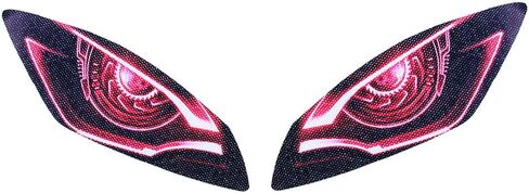 For Yamaha YZF R6 2006-2016 Motorcycle Eye Headlight Sticker Decal Headlight Protection Sticker Light-Transmitting Self-Adhesive Waterproof PVC (Blue) in Saudi Arabia