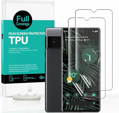Screen Protector For Google Pixel 7 Pro 5G 6.7"[2 Pack],Flexible TPU Film,Bubble Free,Easy to install in Saudi Arabia
