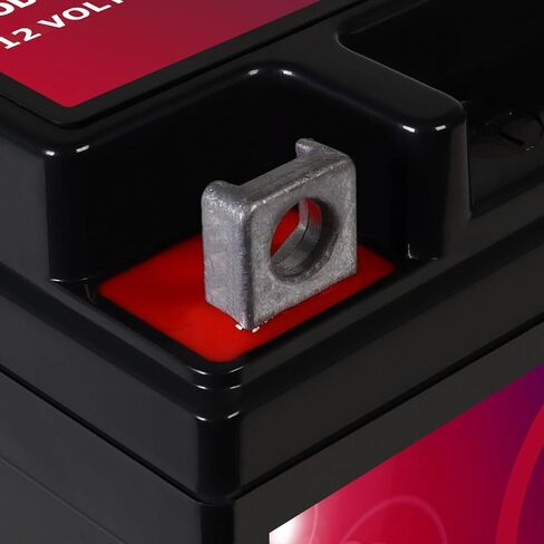 بطارية مايتي ماكس YTX6.5L-BS - 12 فولت 6.5 أمبير، 70 سي سي إيه، بطارية دراجة نارية SLA AGM قابلة لإعادة الصيانة ولا تحتاج إلى صيانة in Saudi Arabia