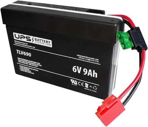 6V Battery for 6 Volt Rollplay Police Motorcycle BMW R1200 GS Ride-On Toy by UPSBatteryCenter® in Saudi Arabia
