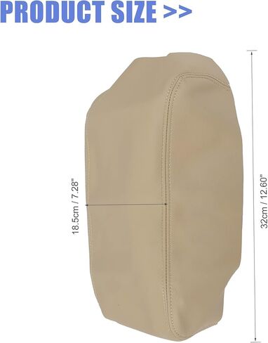 Unifizz Car Center Console Cover Armrest Seat Box Cover Protector Replacement Microfiber Leather for Nissan Maxima 2009 2010 2011 2012 2013 2014 Beige Arm Rest Cover in Saudi Arabia