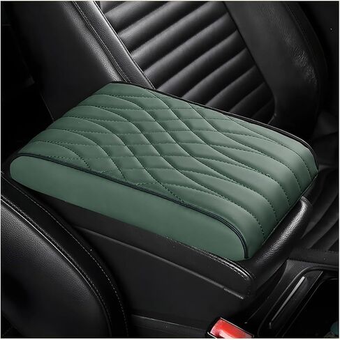 BESULEN Car Center Console Cover, Memory Foam Scratch & Wear Resistant Vehicle Armrest Storage Box Cushion Pad, Auto Interior Middle Console Protector, Universal for Sedan RV Pickup (Black) in Saudi Arabia