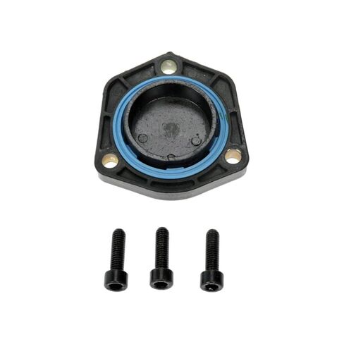 KarParts360 for Volkswagen Golf SportWagen/Golf R 2015 2016 2017 2018 Engine Oil Pan Sensor Cover | Plastic | Black | 3 Mounting Hole Quantity | 9 Millimeters Thickness | Gasket Or Seal Included in Saudi Arabia