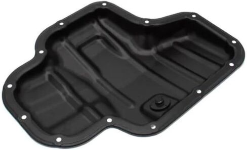 KarParts360 For Toyota Grand Highlander 2024 2025 Engine Oil Pan | CAPA | Steel | Painted Black | 4.5 Qt Capacity | 0.12 Inches Drain Thread | Replacement For 1210225010, 12102F0010 in Saudi Arabia