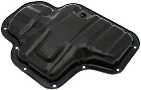 KarParts360 For Toyota Grand Highlander 2024 2025 Engine Oil Pan | CAPA | Steel | Painted Black | 4.5 Qt Capacity | 0.12 Inches Drain Thread | Replacement For 1210225010, 12102F0010 in Saudi Arabia
