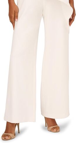 Adrianna Papell Sleeveless Bow Drape Wide Leg Jumpsuit in Saudi Arabia