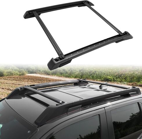 Roof Rack Cross Bars for 2024 2025 2026 Toyota Tacoma Double Cab - Aluminum Roof Rails Crossbar for Cargo Canoe Bike Kayak Snowboard (Not for XtraCab) in Saudi Arabia