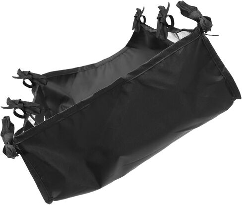 Baby Stroller Storage Mesh Bag Universal Bottom Basket Organizer with Large Capacity Oxford Fabric for Diapers Bottles and Essentials in Saudi Arabia